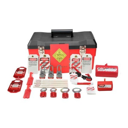 Accuform Accuform Stopout Deluxe Lockout Kit, Plastic KSK345